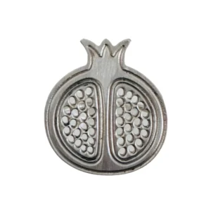 Pomegranate silver napkin ring